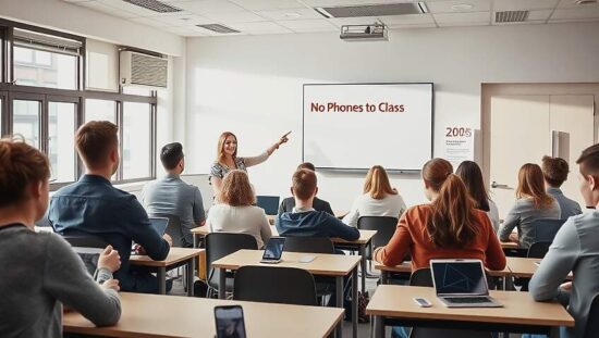 CDU pushes mobile‑phone “no‑use” zones in German schools through Grade 10