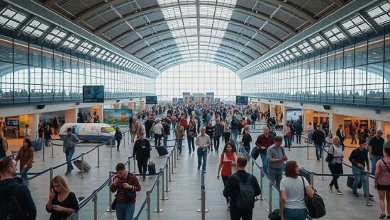 German Airports Record 207.2 Million Passengers in 2025