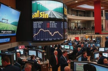 DAX Slides Sharply as Oil and Gas Prices Surge