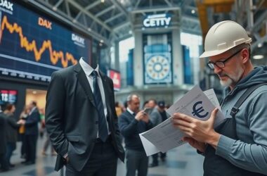 Dax Slumps as Stronger Euro Weighs on Exporters