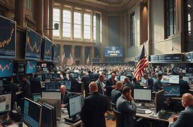 US Markets Split as Gold and Oil Jump Amid Uneven Day