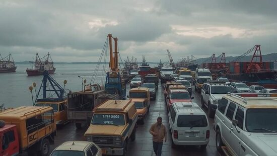 German Exports Decline Imports Rise