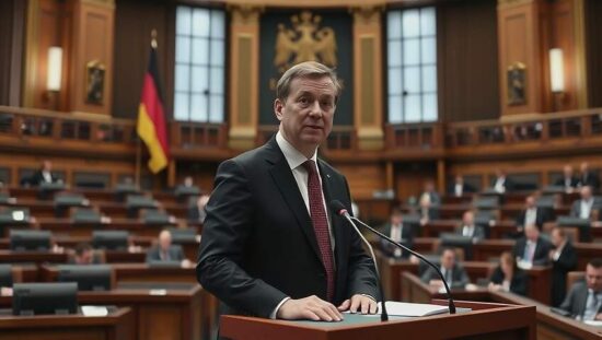 Van Aken Advocates Peaceful Defense: Berlin to Maintain Military Readiness While Rejecting Additional Arms Spending