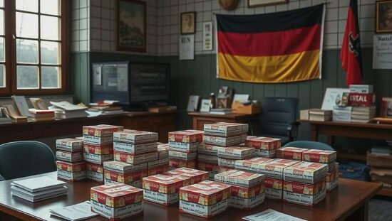 Germany Taxes 66.4 Billion Cigarettes in 2025 Up 0.1 Billion Over 2024