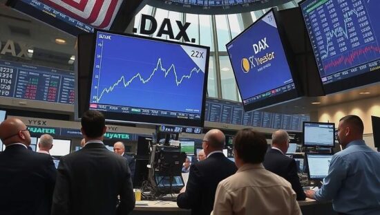DAX Rises Sharply as Geopolitical Tensions Ease