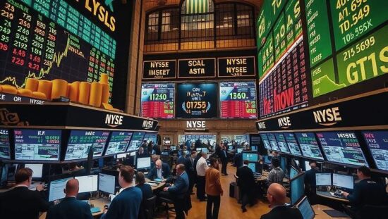 US Stock Markets Rise While Gold Prices Surge