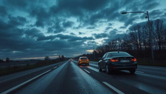 German Weather Service Issues Alert for Icy Rain in Northeast