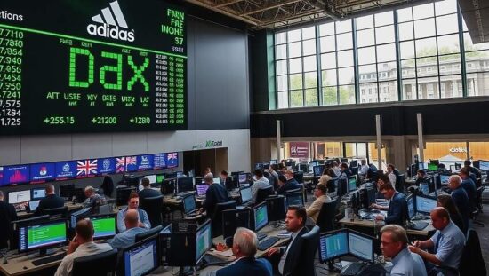 DAX Remains Bullish Into Noon As Adidas Drives Gains
