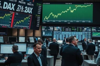 Dax Surges Midday as Investors Puzzle Over Greenland Resources