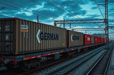German Railway Freight Transport Stalls 2025 Falling Short of Projections