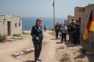 German Bundestag Speaker Klöckner Visits Gaza’s Yellow Zone Amid Green Party Backlash