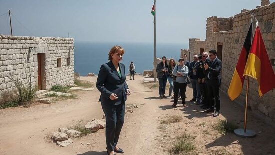 German Bundestag Speaker Klöckner Visits Gaza’s Yellow Zone Amid Green Party Backlash