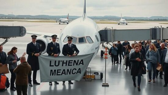 Lufthansa Pilots and Flight Attendants Strike Full-Day, Massive Flight Cancellations Thursday