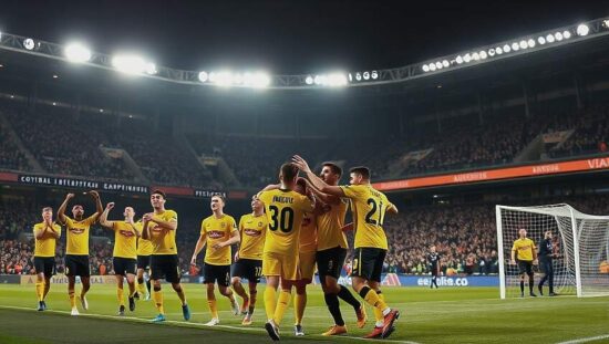 BVB Clinches 2-0 Victory Over Atalanta in Champions League First Leg