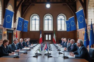 EU Leaders Set Stage for Concrete March Summit Decisions Following Informal Belgium Meeting