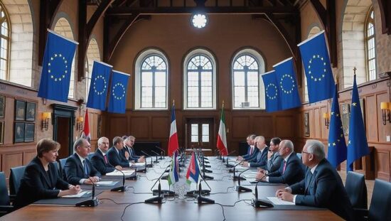 EU Leaders Set Stage for Concrete March Summit Decisions Following Informal Belgium Meeting