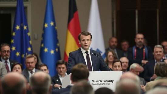 Macron Urges Stronger Europe at Munich Security Conference