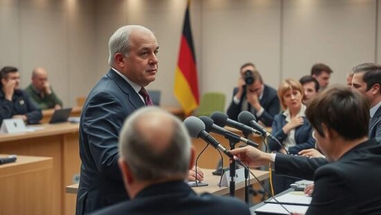 German Chancellor's Chief Softens Social Reform Hopes as Pension Takes Priority