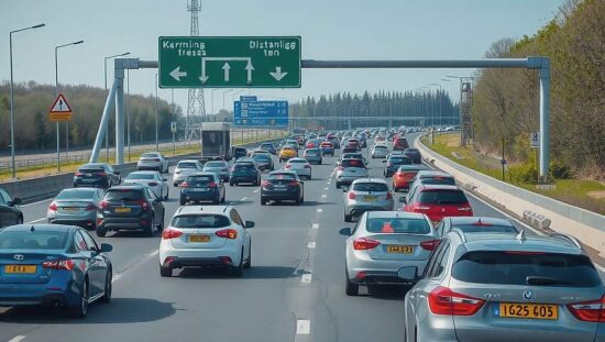 Longer Wait Times for German Drivers as Autobahn Congestion Escalates in 2025