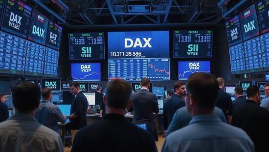 DAX Holds Slight Losses as Investors Stay Cautious