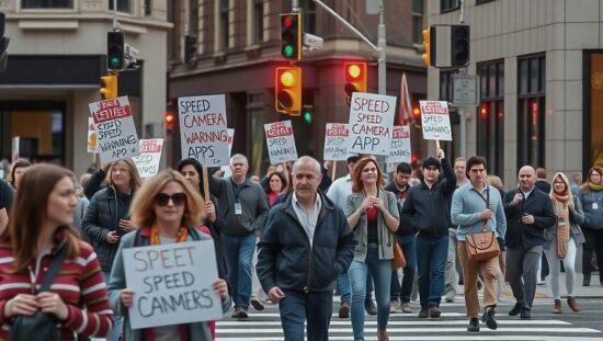 Pedestrian Association Calls Speed‑Cam Apps Pervers Amid Ban Debate