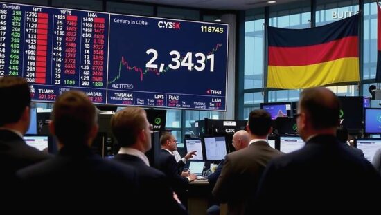DAX closes just below 25000 after slight Tuesday dip