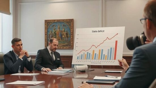 German State Deficit Rises Further While Ratio Holds at Two Point Seven Percent 2025 Shortfall Hits One Hundred Nineteen Point One Billion Euros