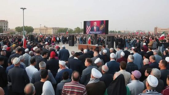 Trump Urges Iranians to Seize Power After Military Strikes End