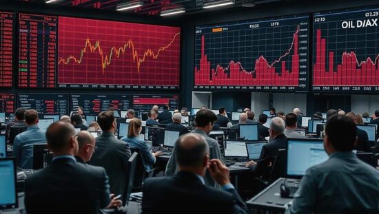 Dax Still Down by Midday As Oil Prices Rise Sharply