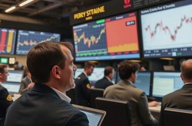 DAX Down at Noon as Investors Fear AI Surge