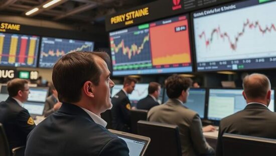 DAX Down at Noon as Investors Fear AI Surge