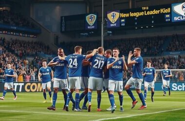 Schalke Reclaims Top Spot With 2-1 Win Over Kiel