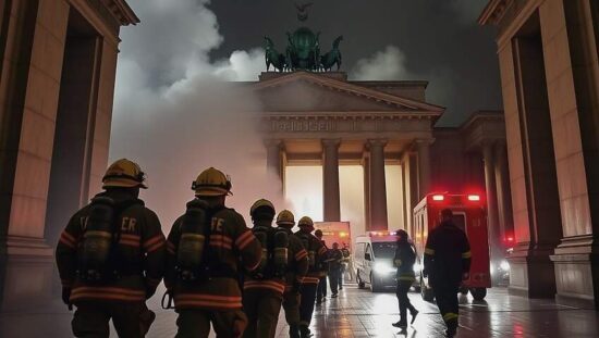 Reichstag Firefighters Respond to Gas Leak Alarm