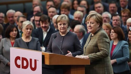 Angela Merkel Skips Speeches at CDU Party Conference after Leaving Office