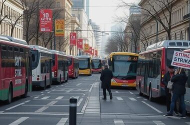 Nationwide Strikes in Local Public Transport Begin as Verdi Union Walkouts Hit Almost All German States