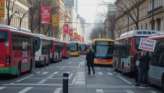 Nationwide Strikes in Local Public Transport Begin as Verdi Union Walkouts Hit Almost All German States