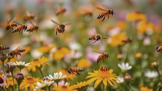 Bumblebees Outperform Humans in Foraging, Adapting Flexibly to Changing Information