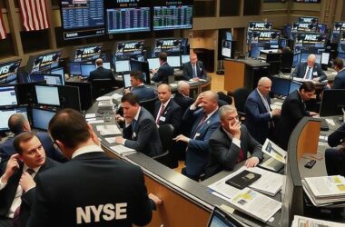 US Stock Markets Split on Tuesday as Investors Await Labor Market Data