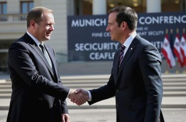 German Chancellor Merz Meets US Secretary of State Rubio at Munich Security Conference