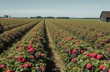 German Strauchberry Harvest 2025 Soars 23% to Over 45,000 Tons on 9,000 Hectares