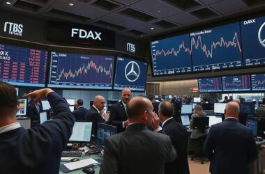 DAX Closes Up as Mercedes-Benz Profit Slump