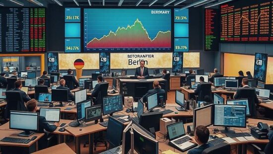 DAX Cracks 25,000 Again Hope for Political Clarity