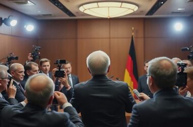 Rhein Urges Early Corporate Tax Cut Ahead of CDU Congress