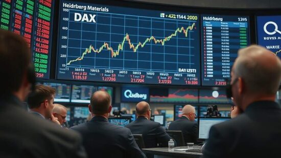 DAX rallies as Heidelberg Materials forecast disappoints