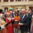 Merz Welcomes 140 Carnivalists at the Chancellery Encourages Joyful Spirit