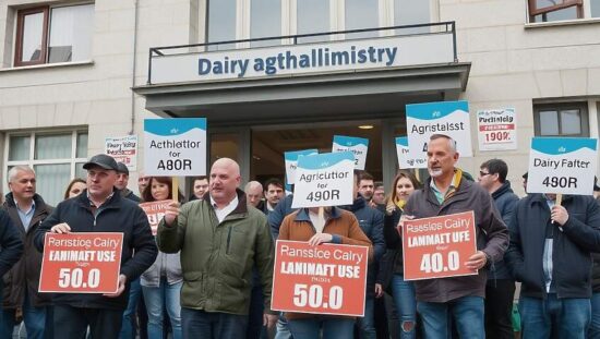Milk Farmers Urge Minister Rainer to Act Against Milk Price Collapse