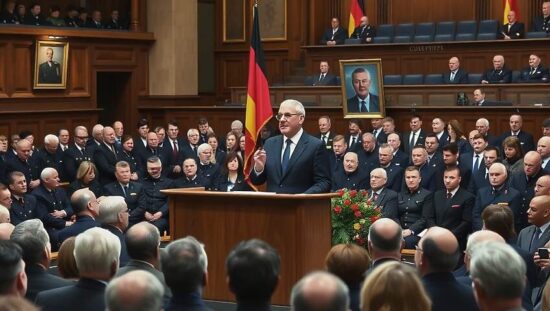 Merz Honors Suessmuth as Exceptional Politician at State Funeral