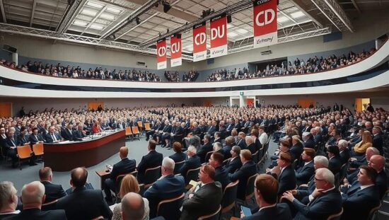 Bremen Leader Winter Projects 90% Vote for Merz Ahead of CDU Party Convention