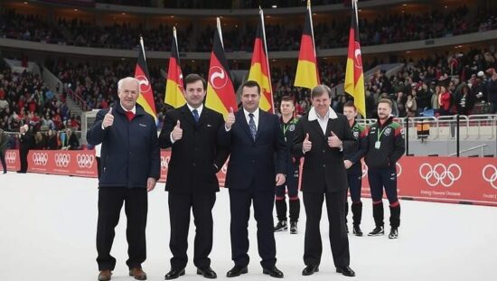 German Government Sends Good Luck Wishes to Winter Olympics Team