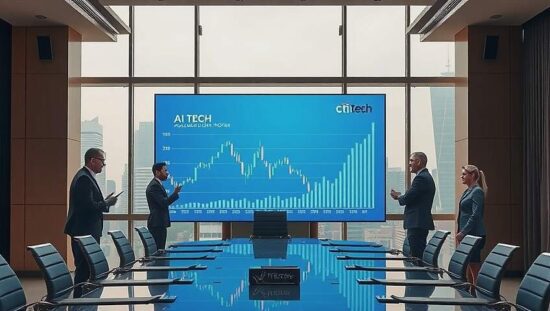 Citigroup predicts sustained AI market boom drives continued stock gains